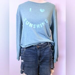 art class Blue Long Sleeve Tee